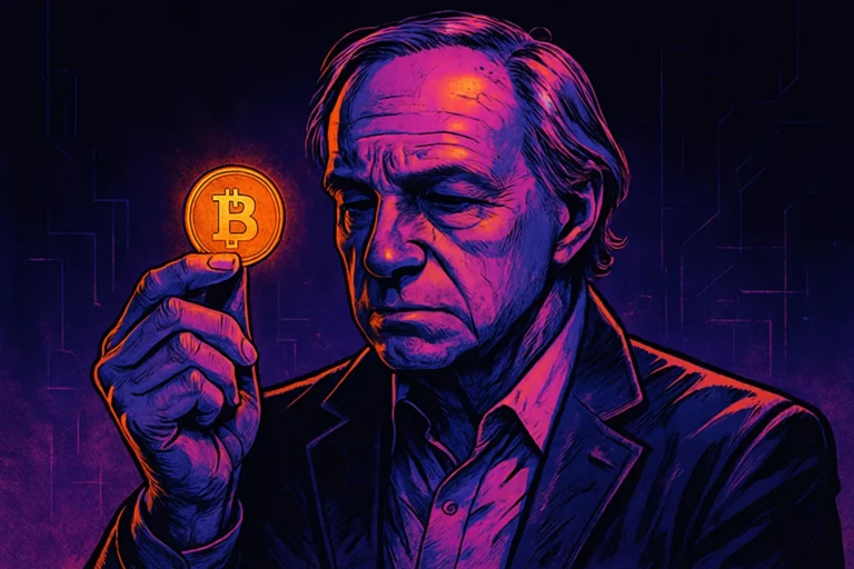 橋水基金達裡歐：我有比特幣，但僅佔投資組合 1%；BTC 永遠當不了主權國家儲備貨幣